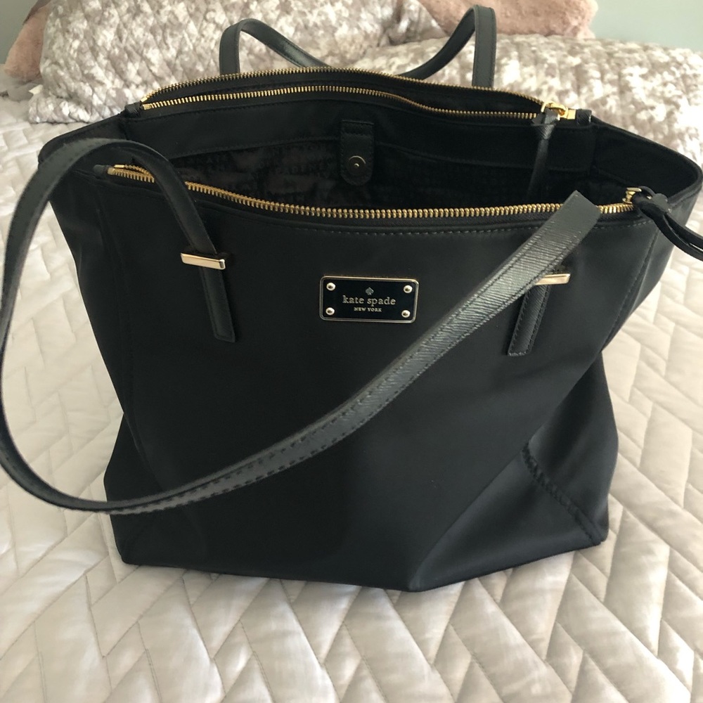 KATE SPADE Black Tote $125 or Best offer!